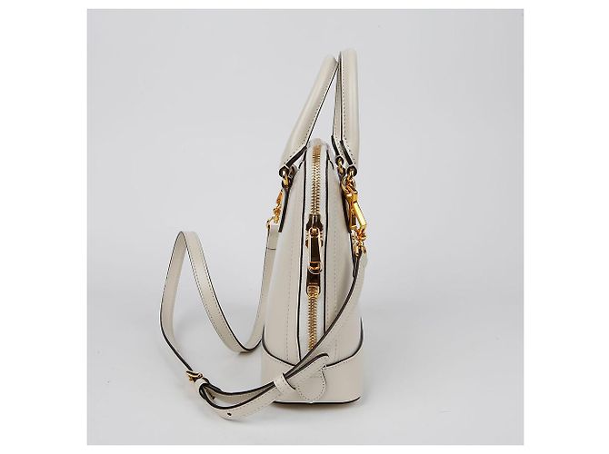 Gucci Borsa a mano Horsebit Small con manico superiore Bianco - vista 6