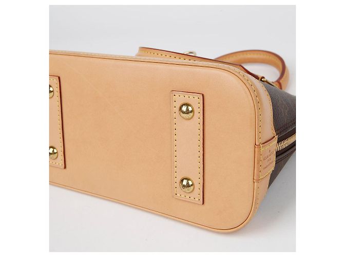 Louis Vuitton Borsa a Spalla Alma BB Marrone - vista 11