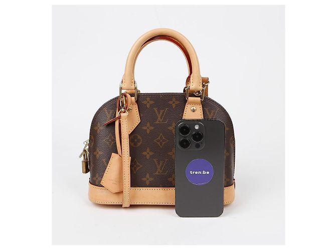 Louis Vuitton Borsa a Spalla Alma BB Marrone - vista 14
