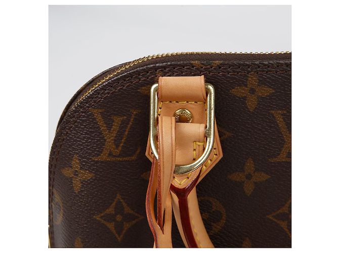 Louis Vuitton Borsa a Spalla Alma BB Marrone - vista 4