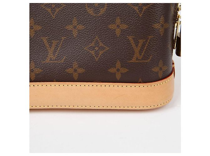 Louis Vuitton Borsa a Spalla Alma BB Marrone - vista 7