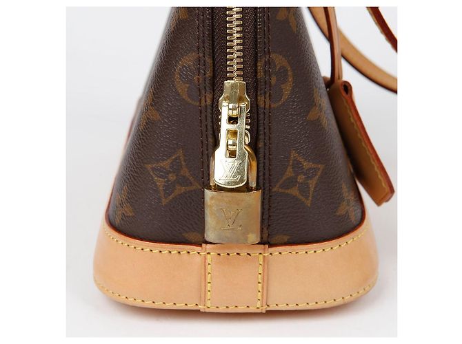 Louis Vuitton Borsa a Spalla Alma BB Marrone - vista 9