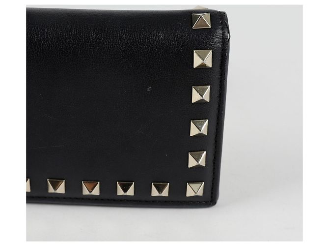 Valentino Cartera Rockstud Negro - vista 3