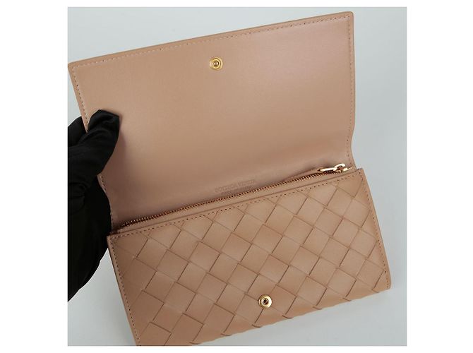 Bottega Veneta Intrecciato Long Wallet - view 6