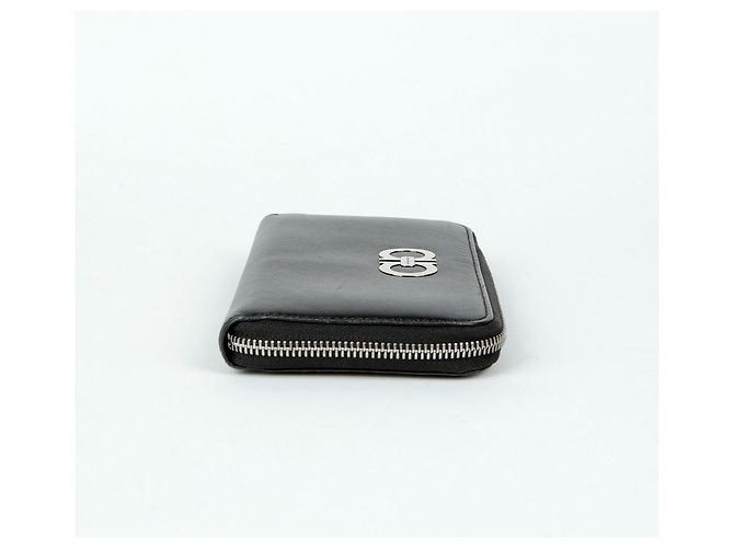 Salvatore Ferragamo Cartera larga Gancini Negro - vista 4