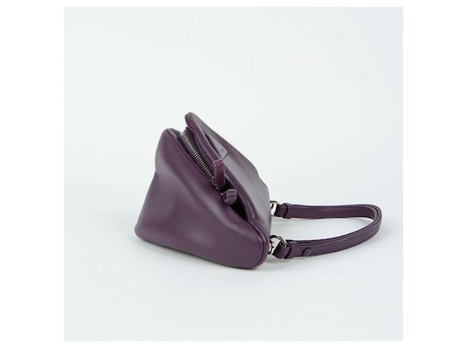 Prada Bolso de hombro triangular Púrpura - vista 6