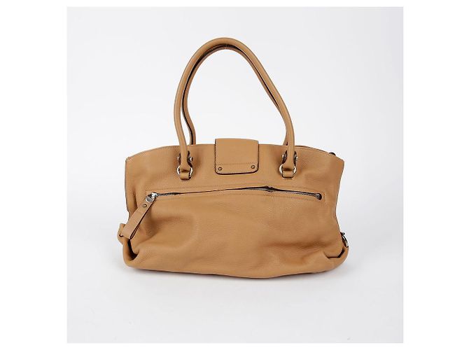Salvatore Ferragamo Borsa a Spalla Gancini Marrone - vista 3