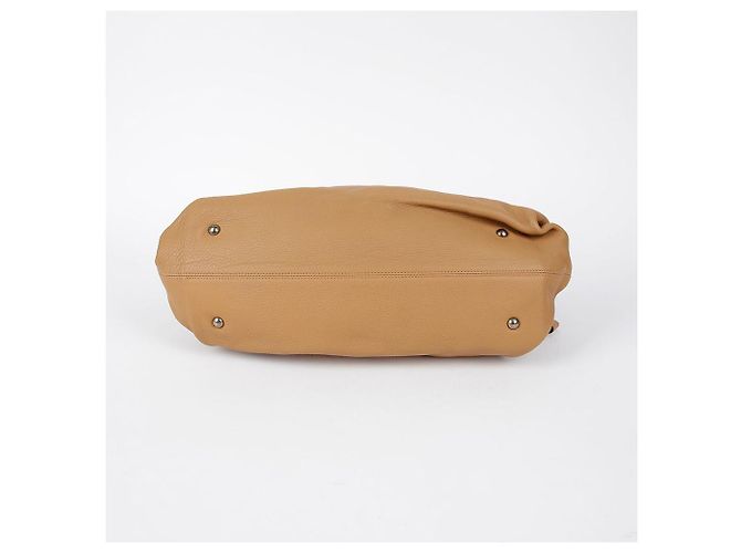 Salvatore Ferragamo Borsa a Spalla Gancini Marrone - vista 6