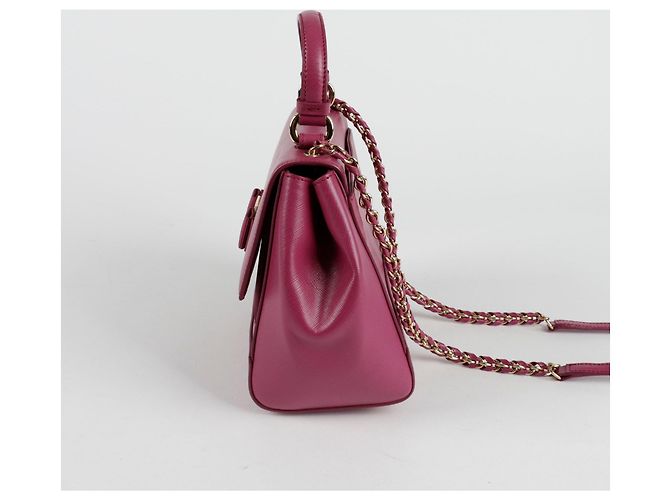 Salvatore Ferragamo Borsa a spalla con fiocco Porpora - vista 3