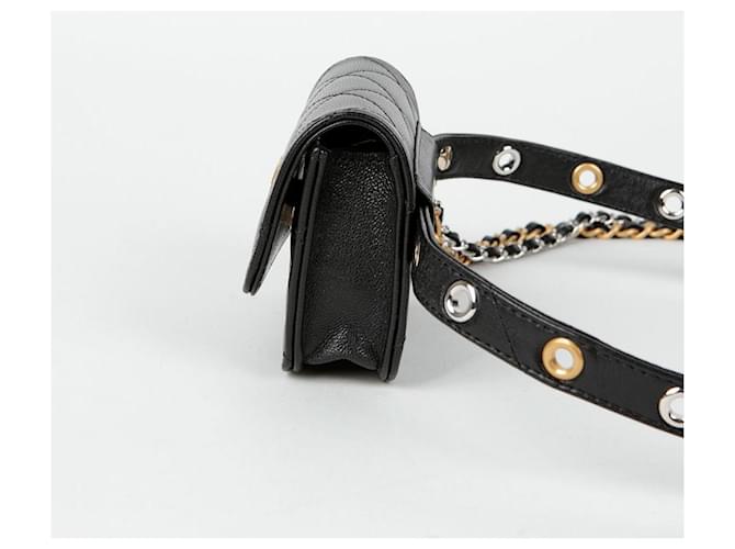 Chanel CC Logo Gürteltasche Schwarz - Ansicht 5