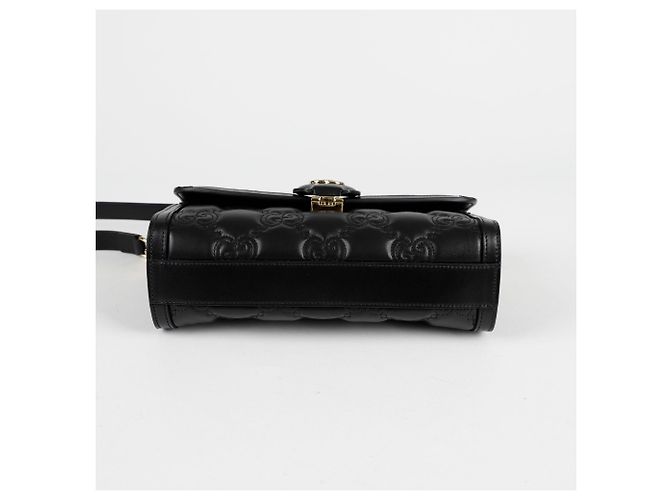 Gucci Borsa a spalla incrociata piccola matelassé Nero - vista 5