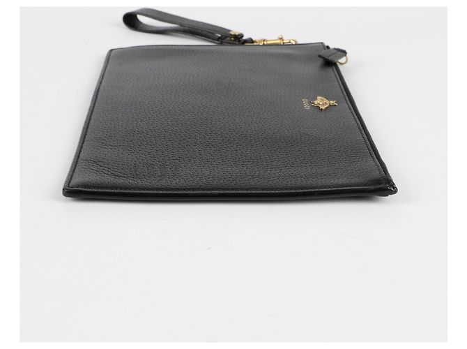 Gucci Tiermuster-Gurtbeutel Schwarz - Ansicht 11