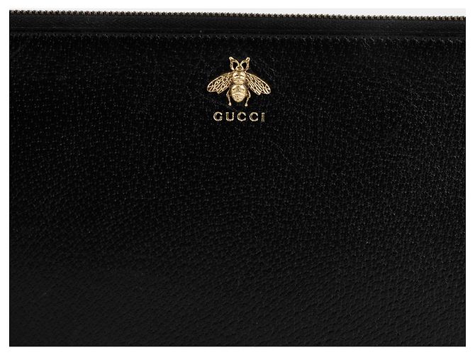 Gucci Tiermuster-Gurtbeutel Schwarz - Ansicht 2