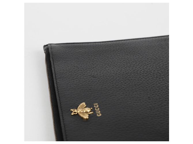 Gucci Tiermuster-Gurtbeutel Schwarz - Ansicht 9