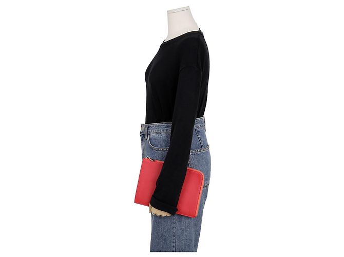 Louis Vuitton Clutch Jour PM Size Rosso - vista 10