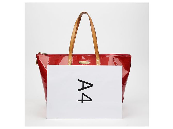 Louis Vuitton Borsa Tote Bellevue GM Rosso - view 15