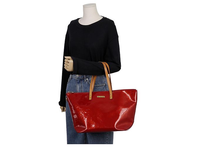 Louis Vuitton Borsa Tote Bellevue GM Rosso - view 18