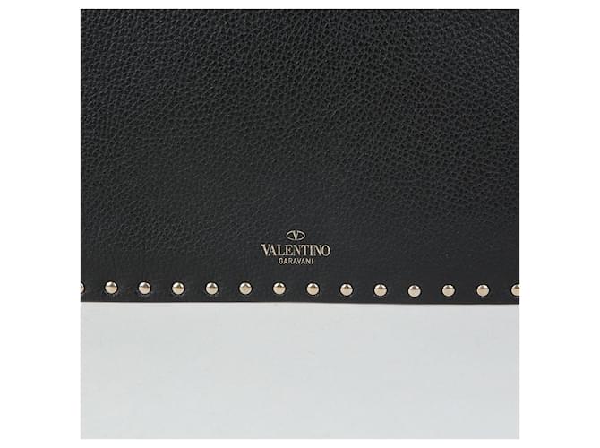 Valentino Clutch Rockstud Nero - vista 4