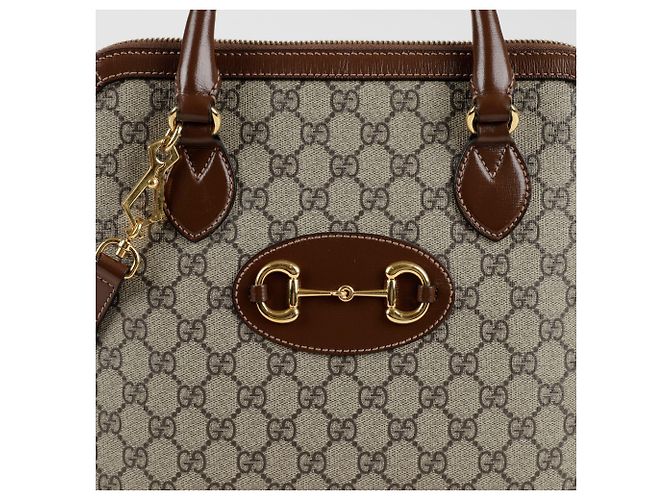 Gucci Medium Horsebit Schultertasche Braun - Ansicht 2