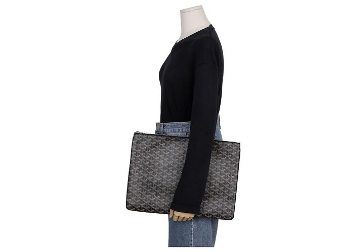 Goyard Clutch Sena GM Nero - vista 10