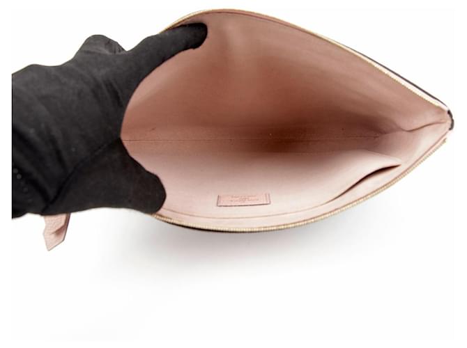 Louis Vuitton Pouch Daily Marrone - vista 10