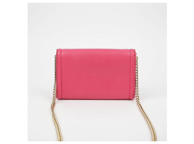Salvatore Ferragamo Borsa a tracolla Bara Genie Rosa - vista 3