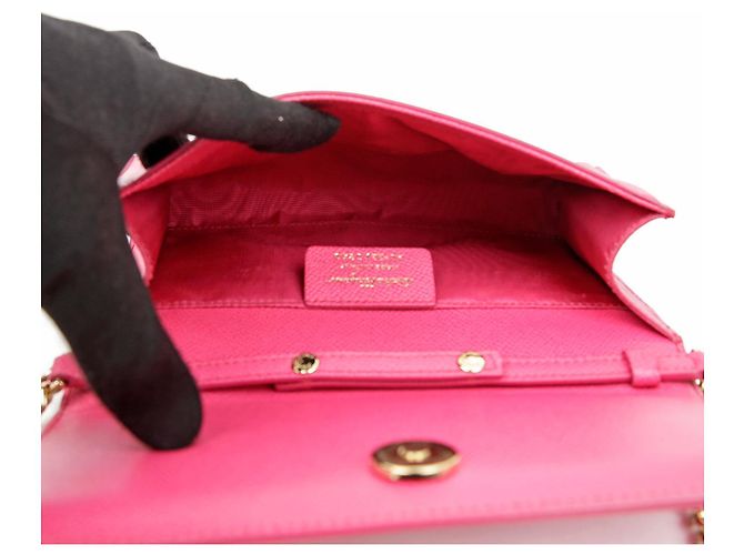 Salvatore Ferragamo Borsa a tracolla Bara Genie Rosa - vista 7