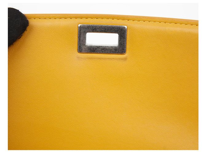 Classic Box Céline Klassische Box Medium Schultertasche Gelb - Ansicht 10