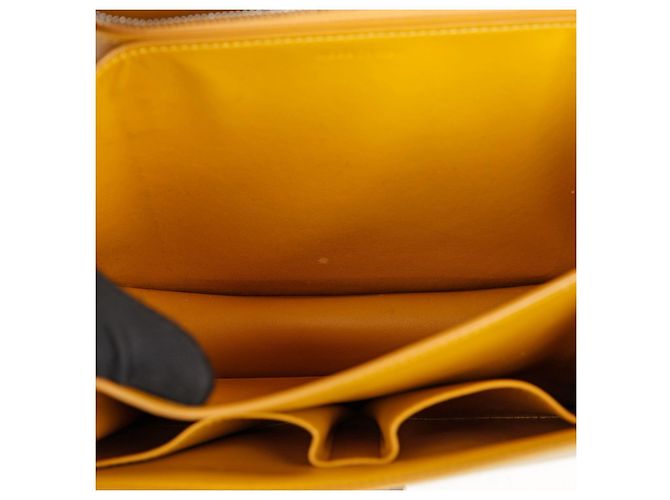 Classic Box Céline Klassische Box Medium Schultertasche Gelb - Ansicht 15