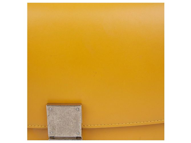 Classic Box Céline Klassische Box Medium Schultertasche Gelb - Ansicht 4