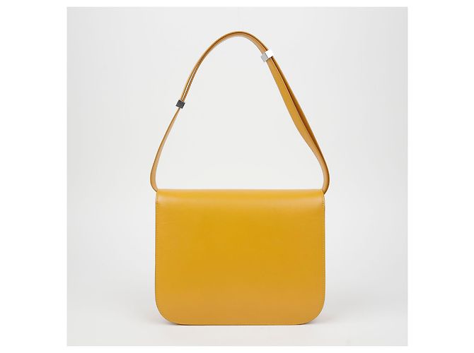 Classic Box Céline Klassische Box Medium Schultertasche Gelb - Ansicht 5