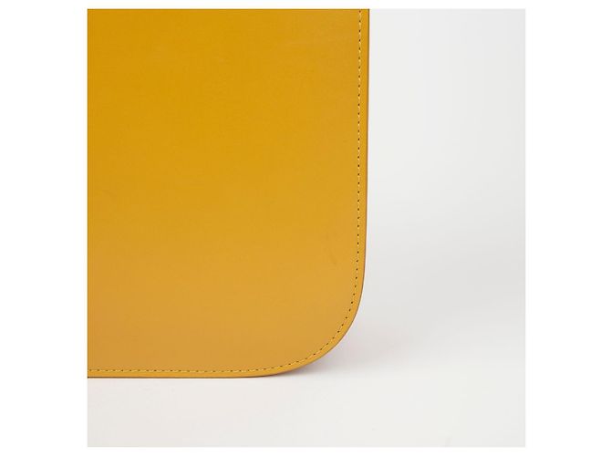 Classic Box Céline Klassische Box Medium Schultertasche Gelb - Ansicht 6