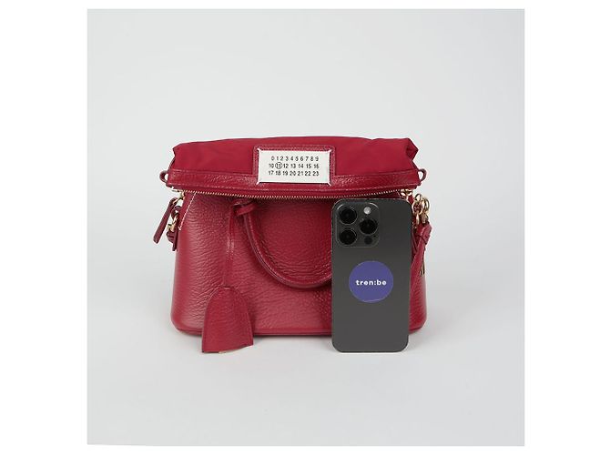 Maison Martin Margiela Mini borsa a spalla Rosso - vista 10