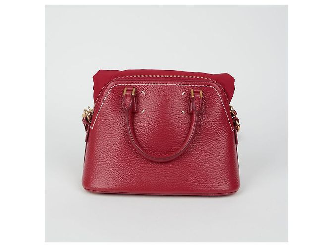 Maison Martin Margiela Mini borsa a spalla Rosso - vista 5