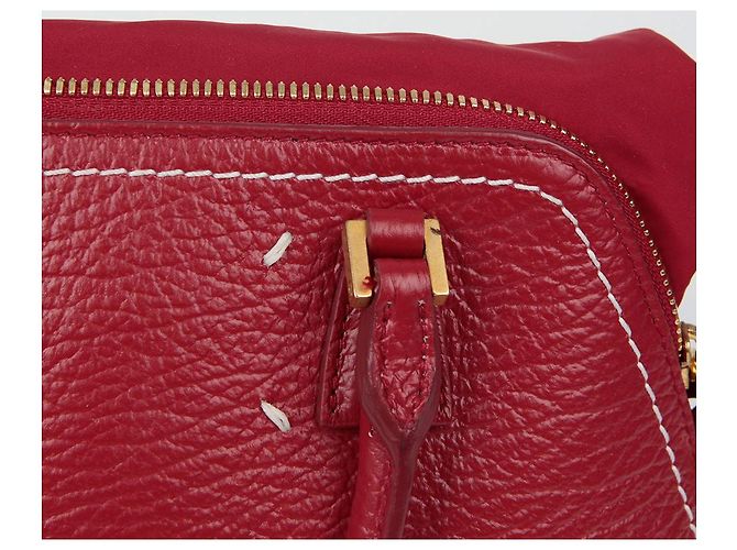 Maison Martin Margiela Mini borsa a spalla Rosso - vista 6