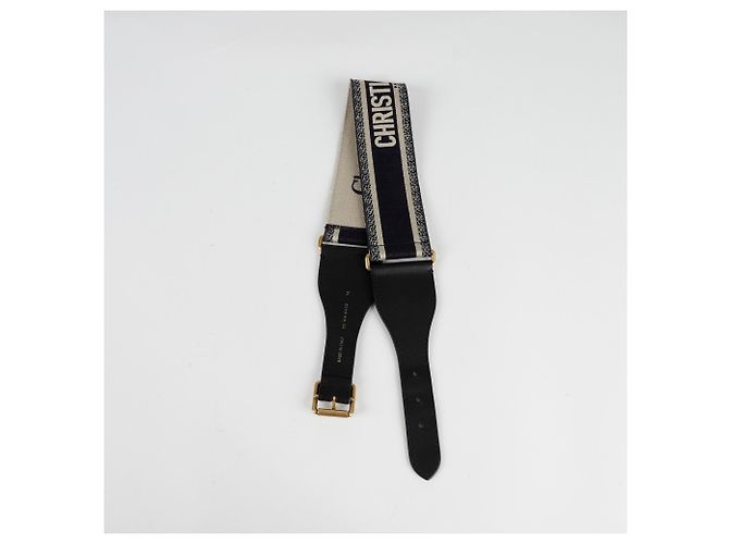 Dior Embroidered Logo Belt Size - view 11