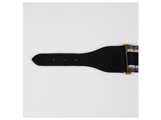 Dior Embroidered Logo Belt Size - view 4