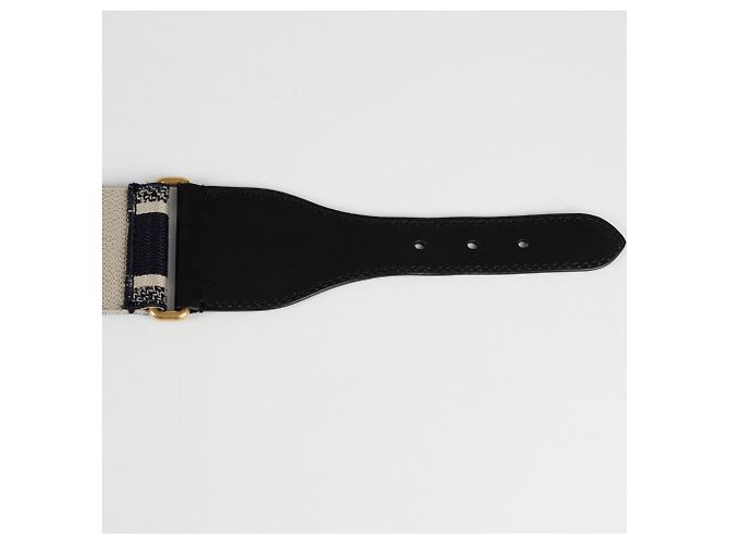 Dior Embroidered Logo Belt Size - view 9