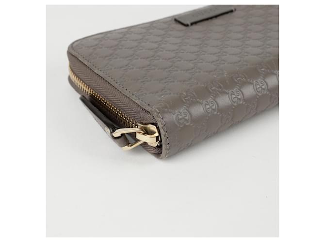 Gucci Micro Shima Langwallet Braun - Ansicht 9