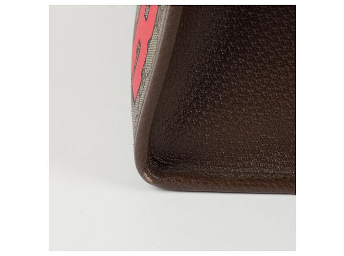 Gucci Kleine Schultertasche mit Flechtmuster Braun - view 5