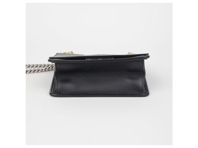 Fendi Borsa a tracolla Kan Eye Small Nero - vista 7