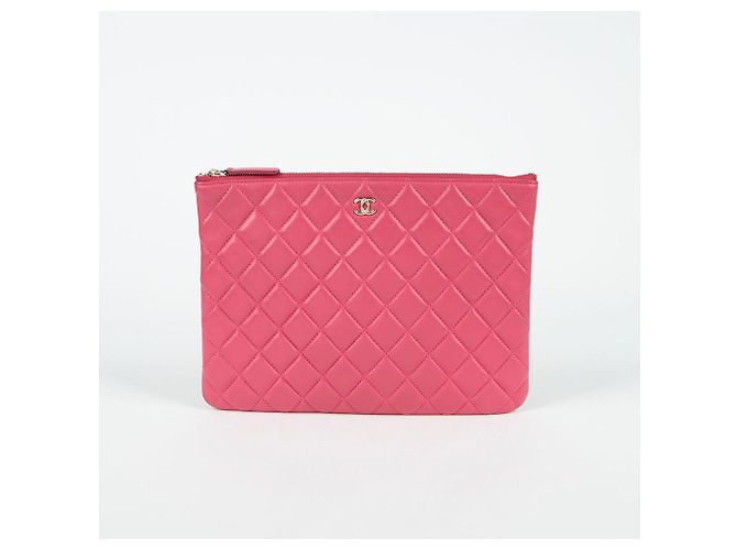 Chanel Clutch Clásica New Medium Rosa - vista 2