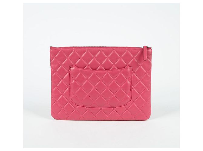 Chanel Clutch Clásica New Medium Rosa - vista 4