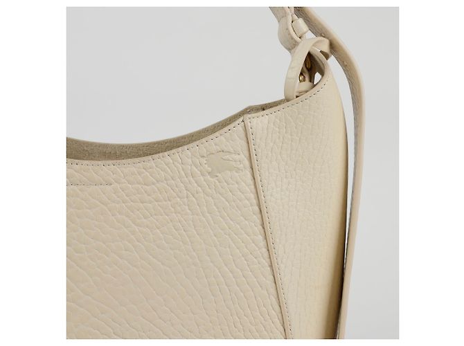 Burberry Borsa a spalla media Chess Bianco - vista 5