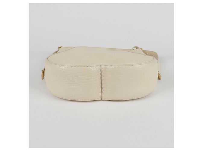 Burberry Borsa a spalla media Chess Bianco - vista 7