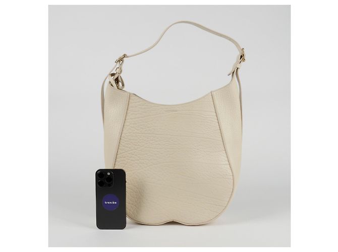 Burberry Borsa a spalla media Chess Bianco - vista 8