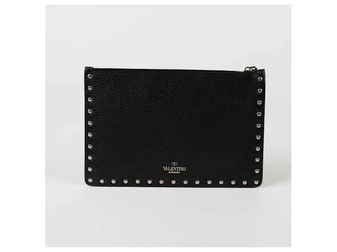Valentino Clutch Lockstart Nero - vista 4
