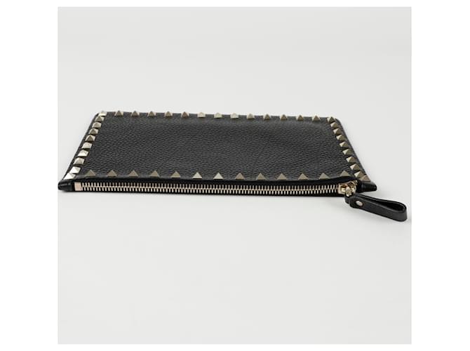 Valentino Clutch Lockstart Nero - vista 6