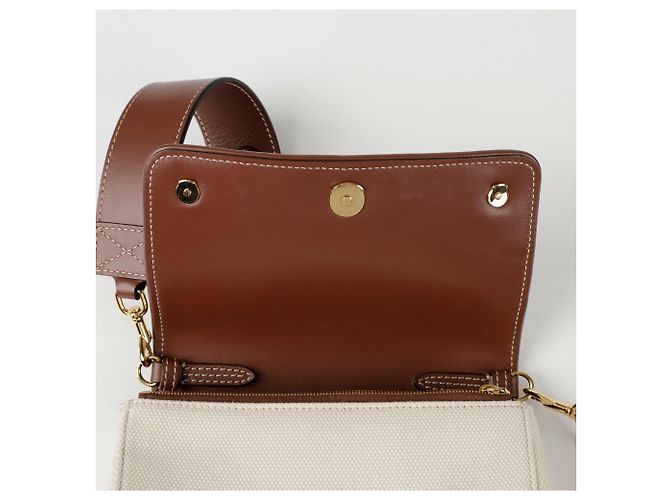 Burberry Borsa a tracolla Hawberry Bianco - vista 10