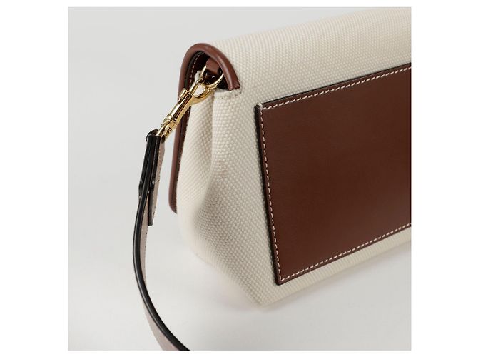 Burberry Borsa a tracolla Hawberry Bianco - vista 5